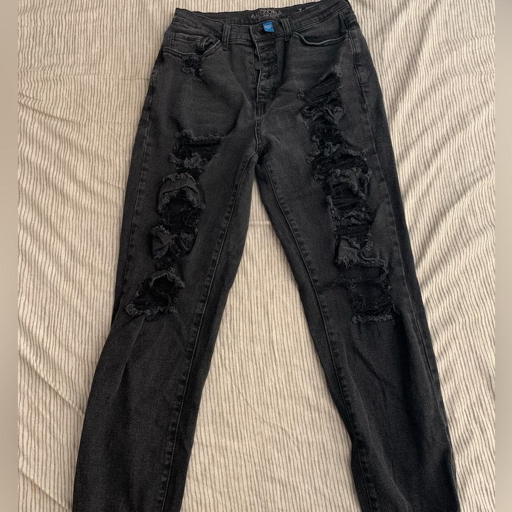 Black Ripped Jeans